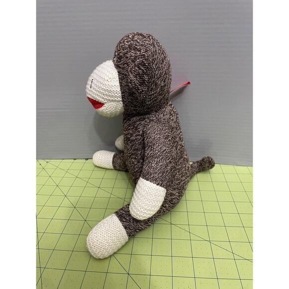 Progressive Plush Sock Monkey 10” James Patrick Plush Stuffed Animal #290890 - Picture 2 of 6